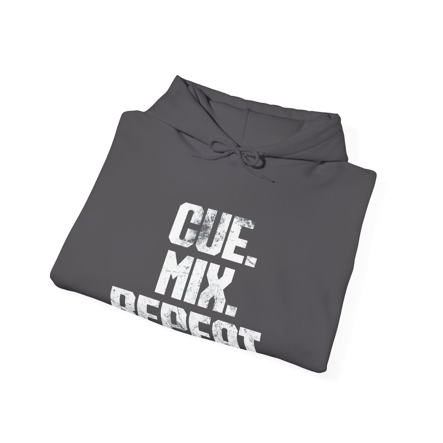 Cue. Mix. Repeat. Hoodie