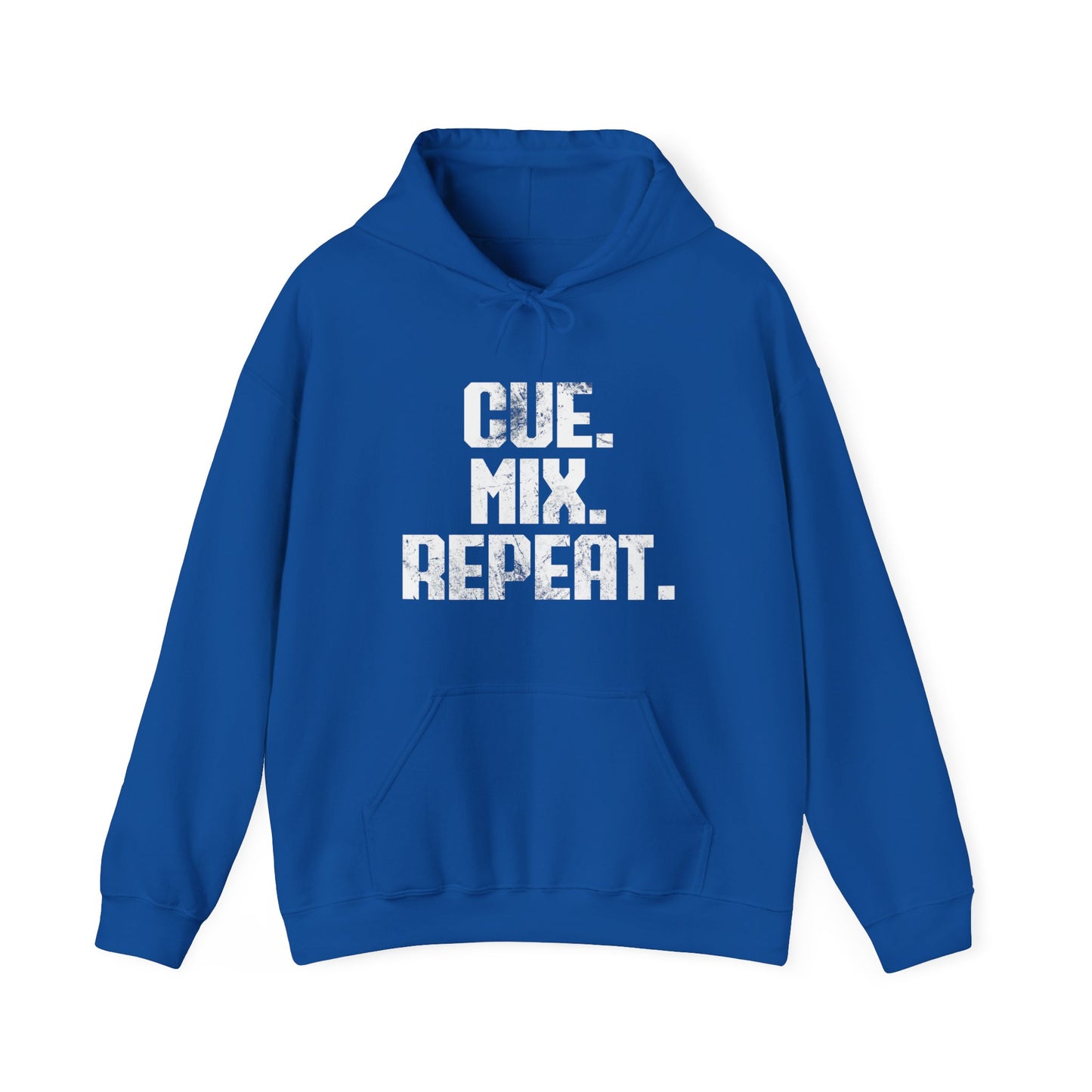 Cue. Mix. Repeat. Hoodie