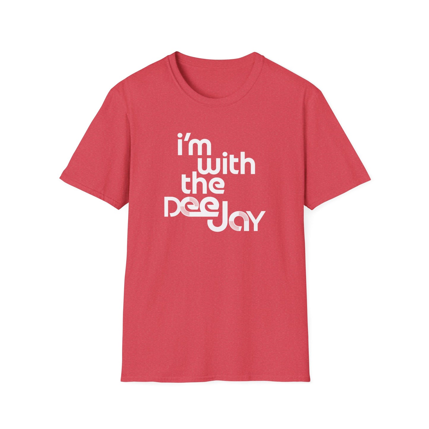 I'm With the Deejay T-Shirt — Retro DJ Music Tee