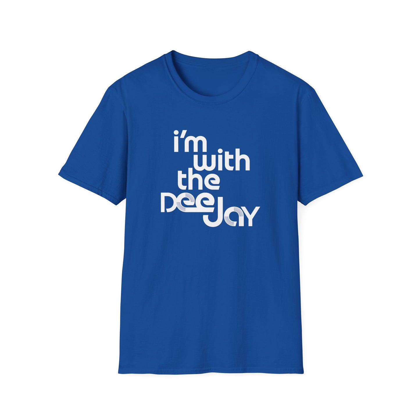 I'm With the Deejay T-Shirt — Retro DJ Music Tee