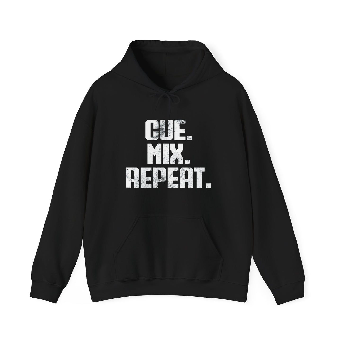 Cue. Mix. Repeat. Hoodie